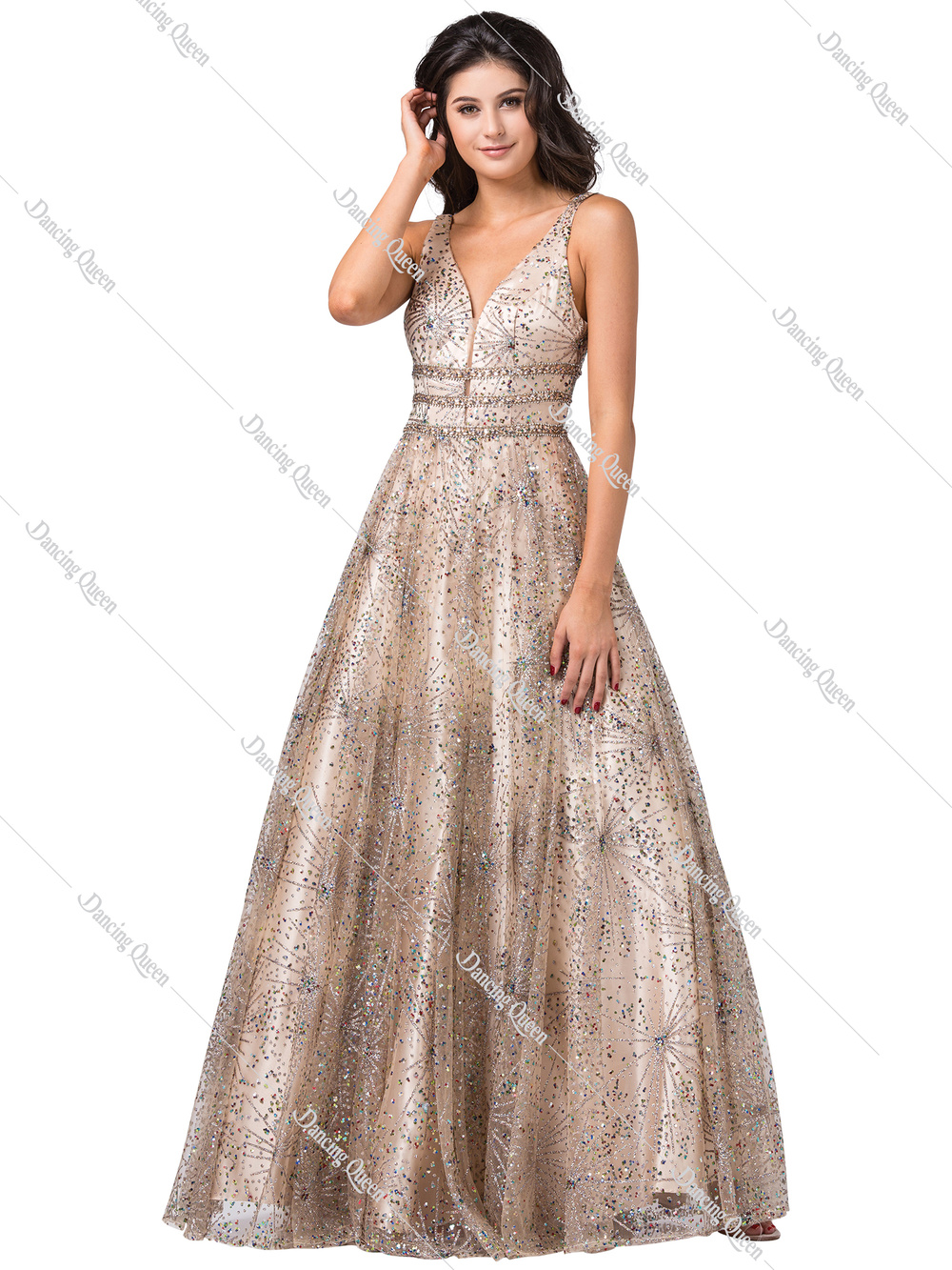 Vestido prom 2741 - dcq_GOLD