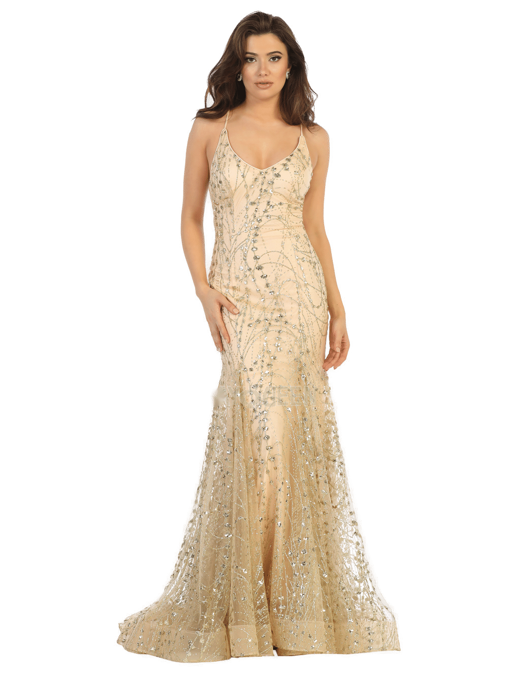 Vestido prom RQ7763 - myq_GOLD